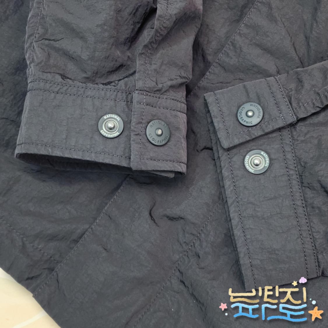 100 내셔널지오그래픽 와펜 나일론 유틸리티 자켓 상품이미지3