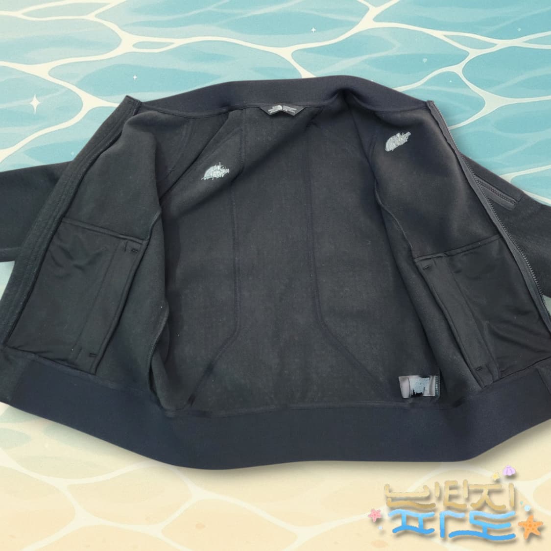 M 노스페이스 기모 긴팔집업 상품이미지8