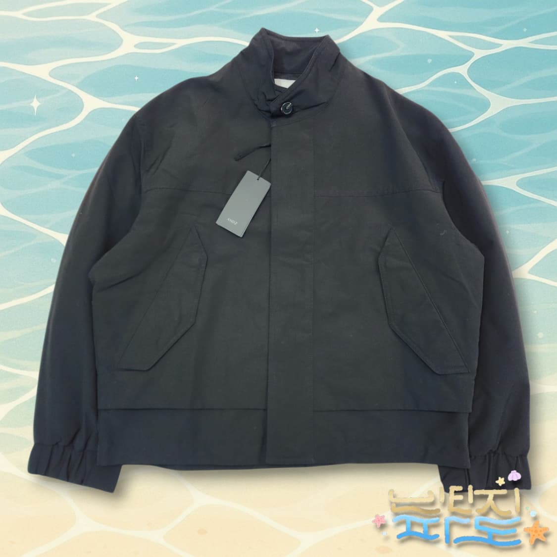 100 새제품 앤드지 솔옴맛 포켓 점퍼 상품이미지1