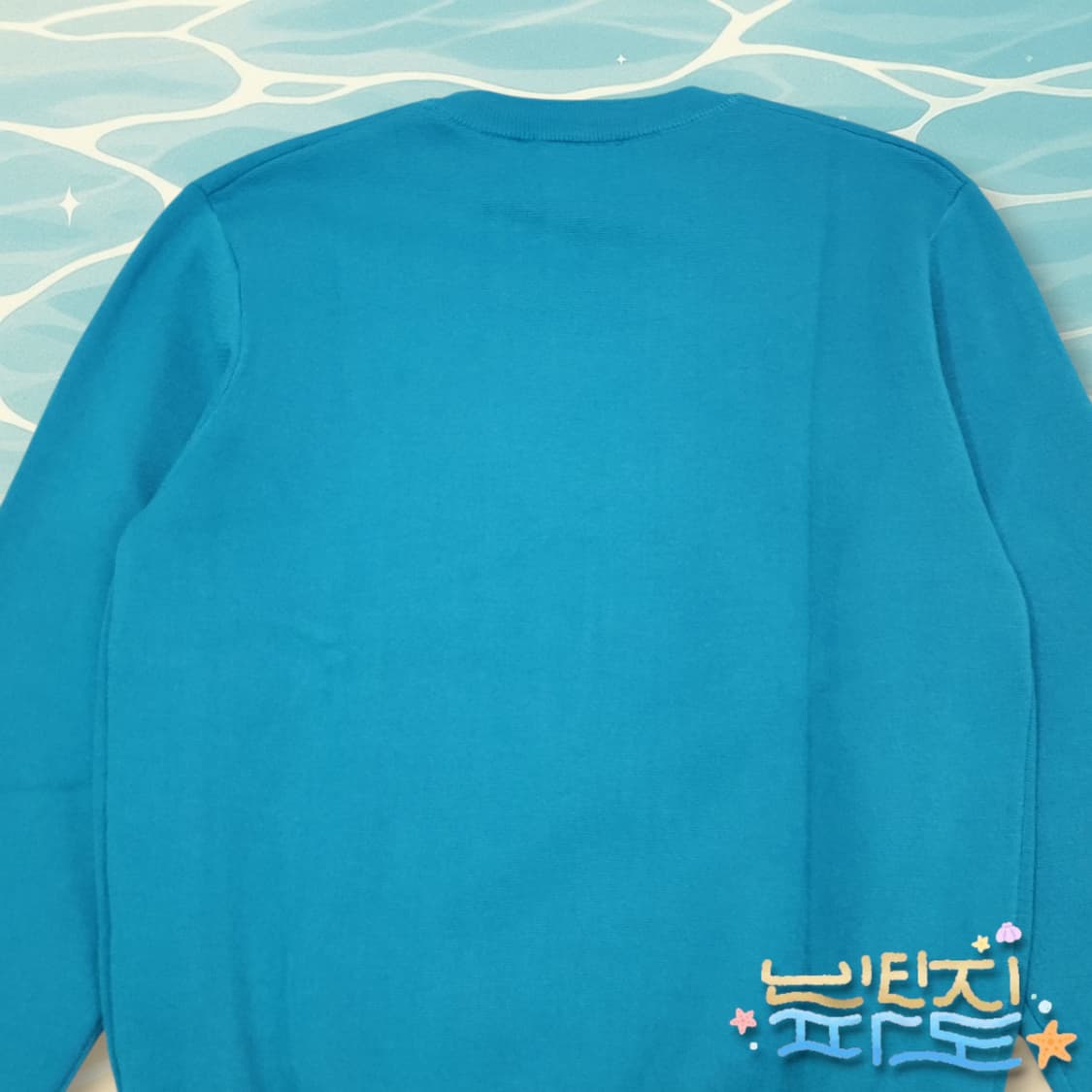 95 새제품 앤드지 터키색 라운드 니트 상품이미지7