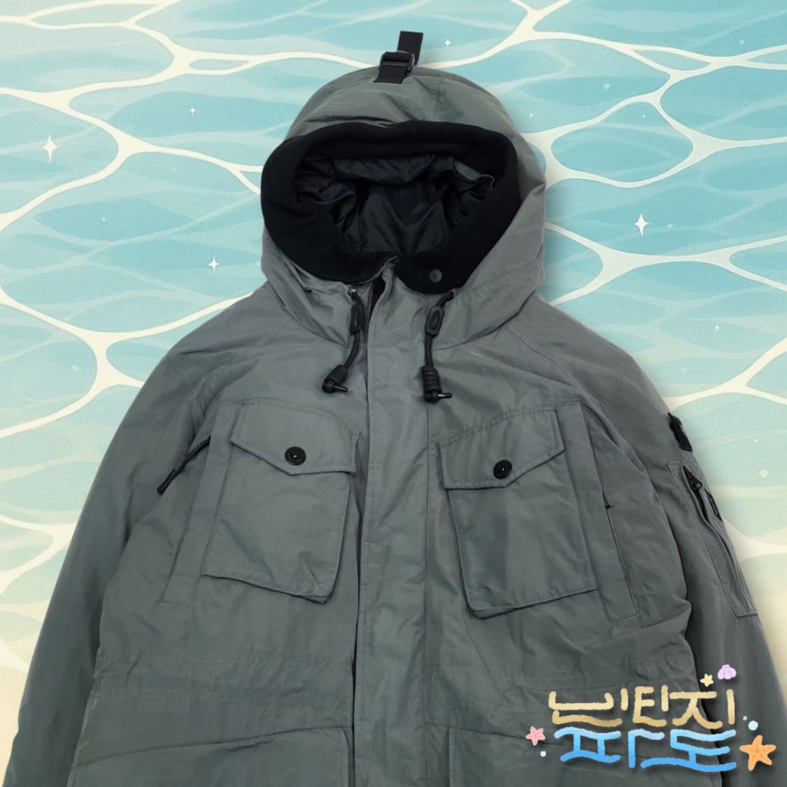 L 내셔널지오그래픽 마틴 RDS 구스다운 패딩 상품이미지2