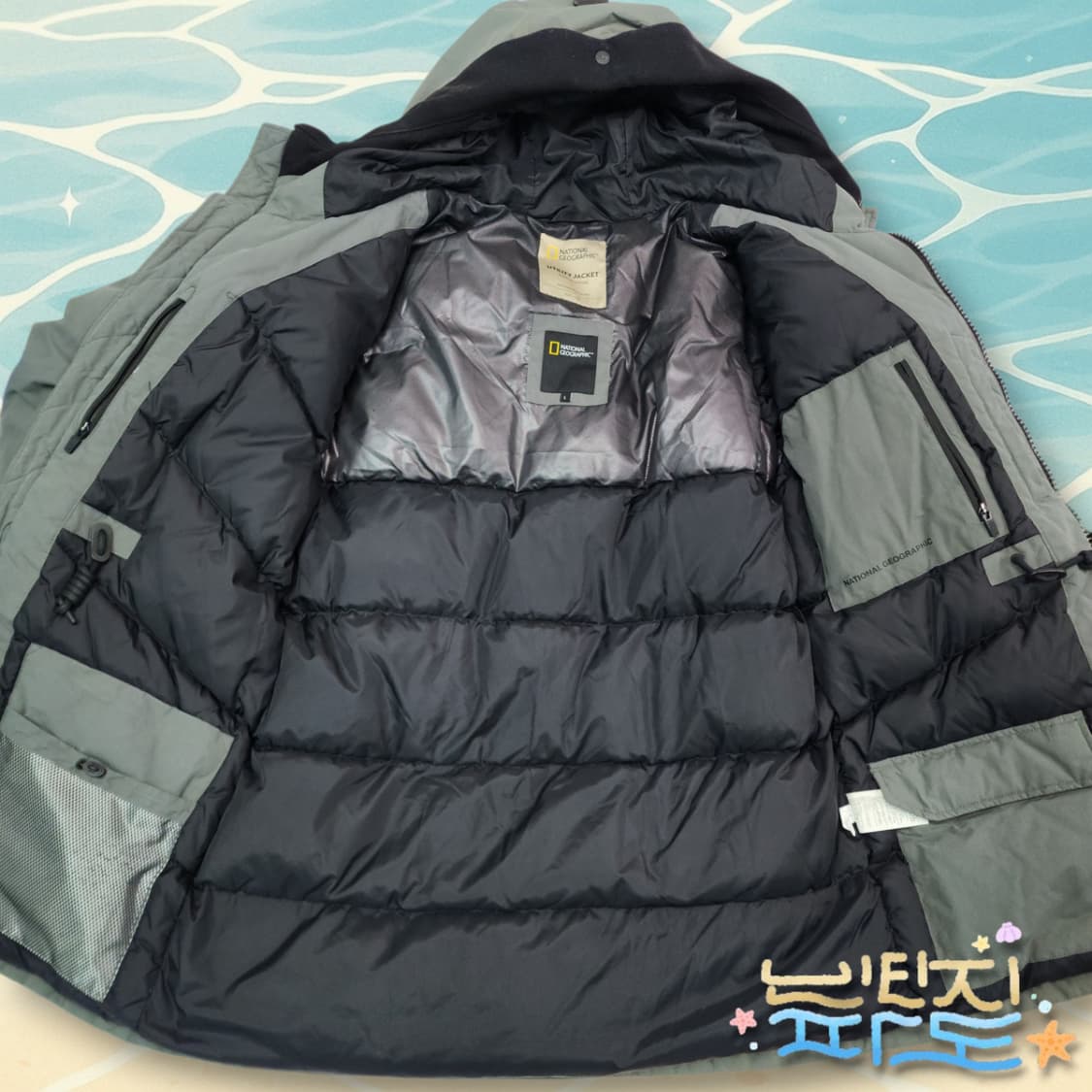 L 내셔널지오그래픽 마틴 RDS 구스다운 패딩 상품이미지8