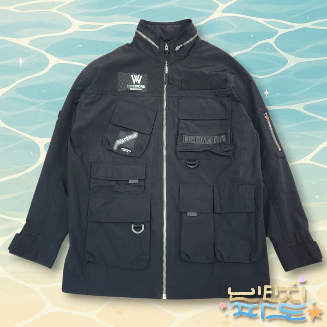 F 라이프워크 아웃포켓 점퍼 상품이미지1