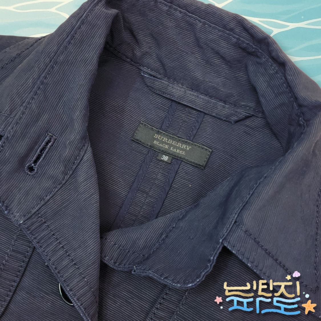 38 버버리 블랙라벨 민소매 트렌치 원피스 상품이미지4