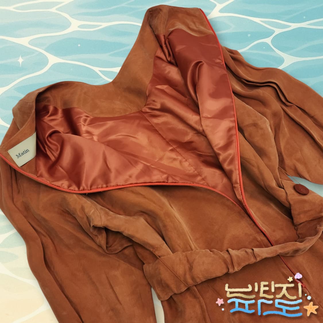 90 마땡킴 스퀘어드 벨트 드레스 원피스 상품이미지10