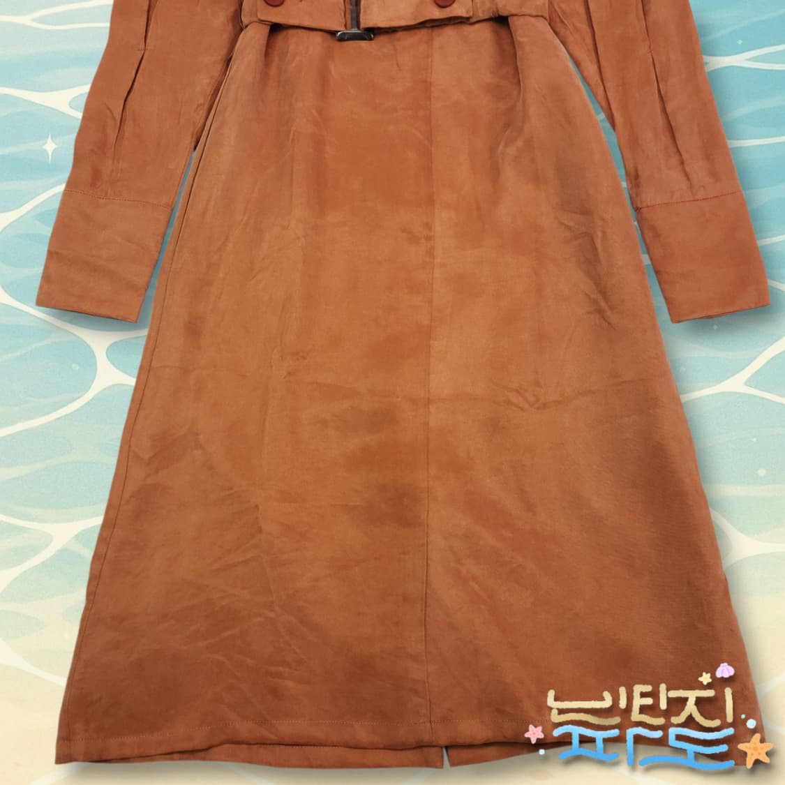 90 마땡킴 스퀘어드 벨트 드레스 원피스 상품이미지3