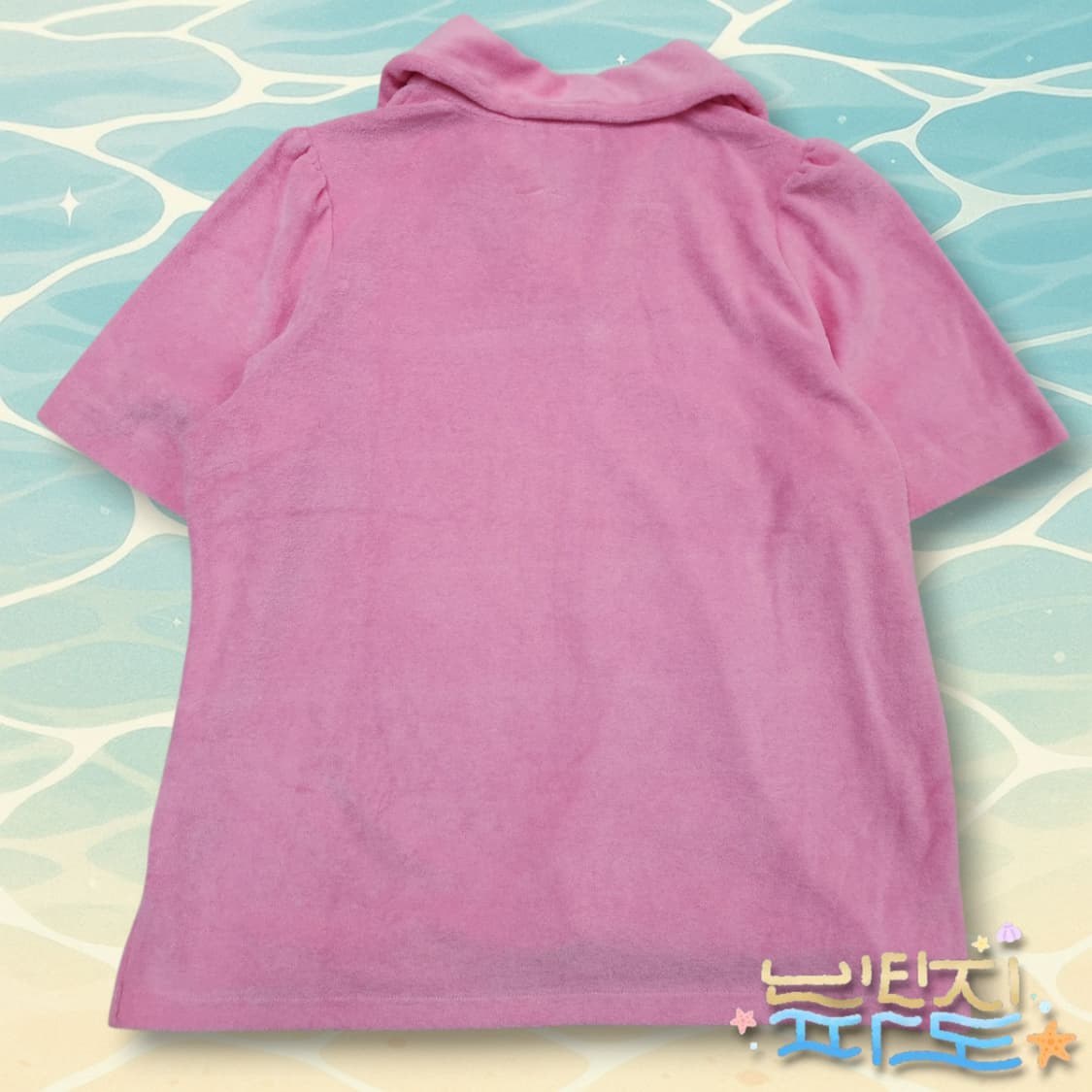 66 쥬시꾸뛰르 테리 반팔 반바지셋업 상품이미지4