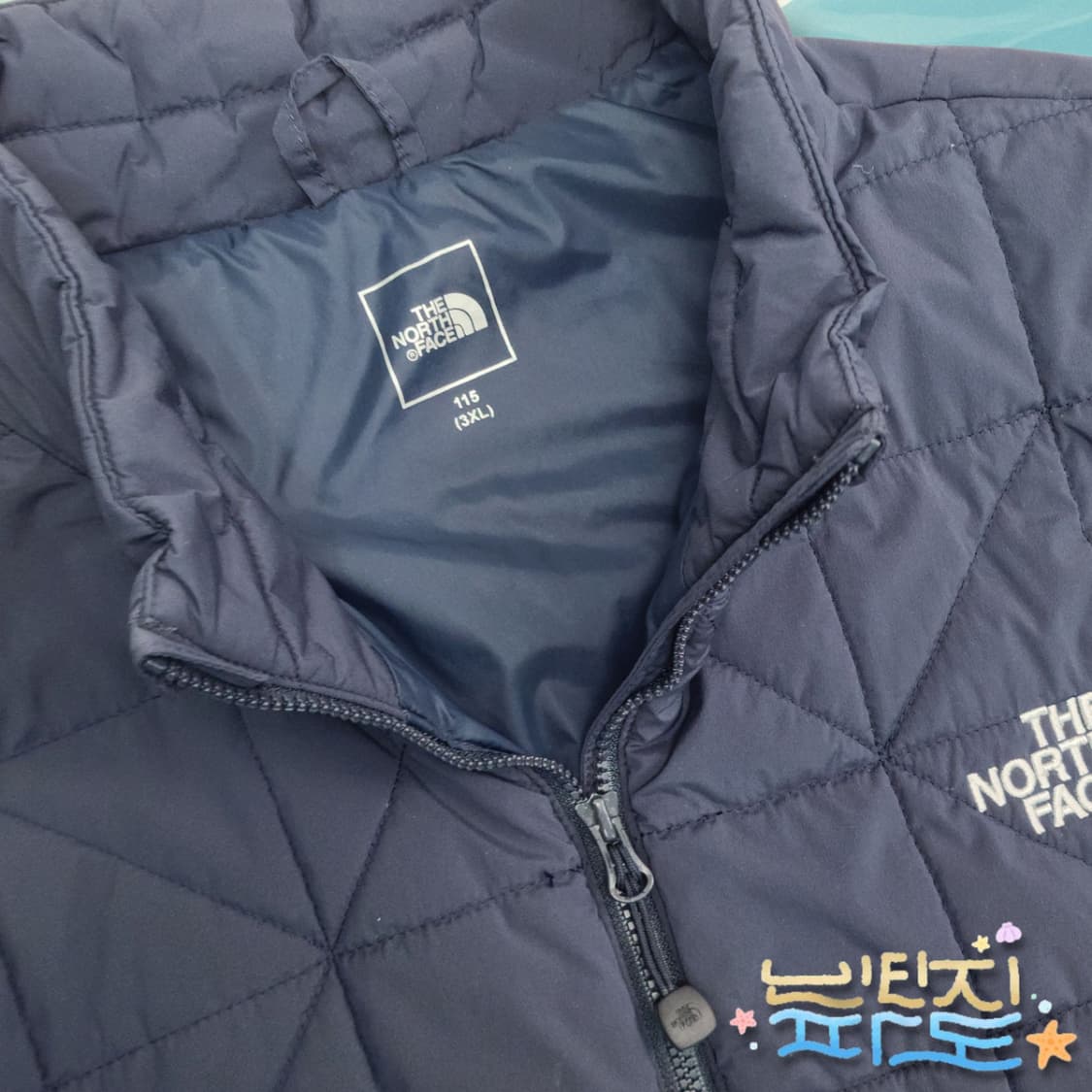 115 노스페이스 브이모션 퀼팅 경량패딩자켓 상품이미지5