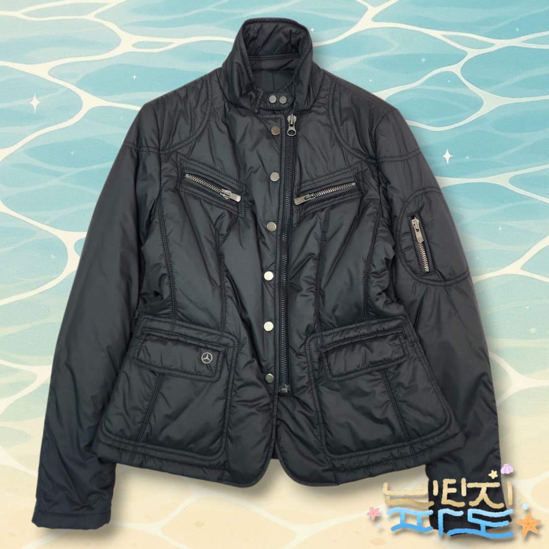 42 메르세데스 벤츠 여성 패디드 자켓 상품이미지1