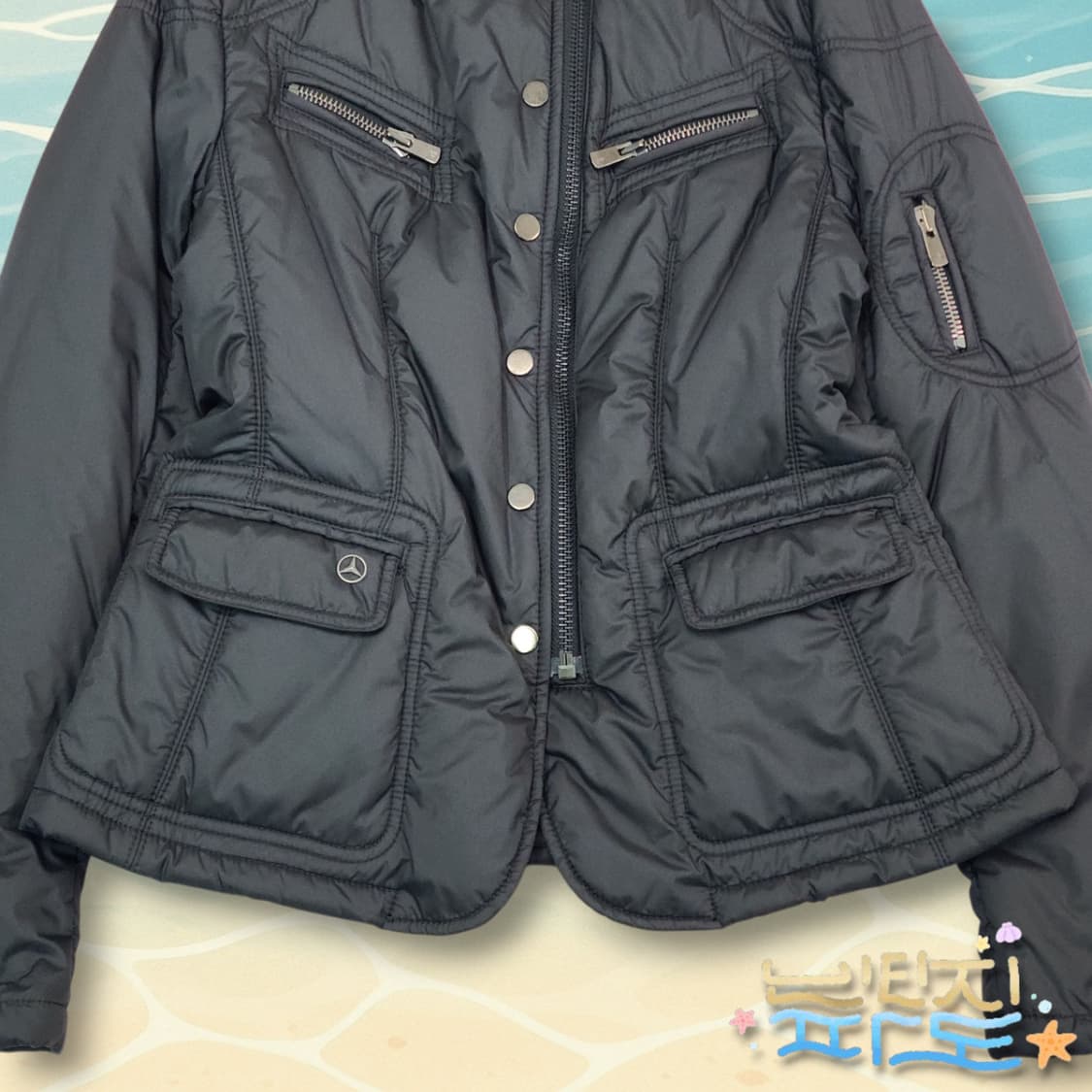 42 메르세데스 벤츠 여성 패디드 자켓 상품이미지3