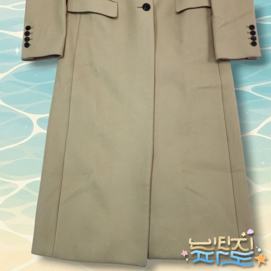 S 인사일런스 우먼 캐시미어 울 맥시 코트 상품이미지3