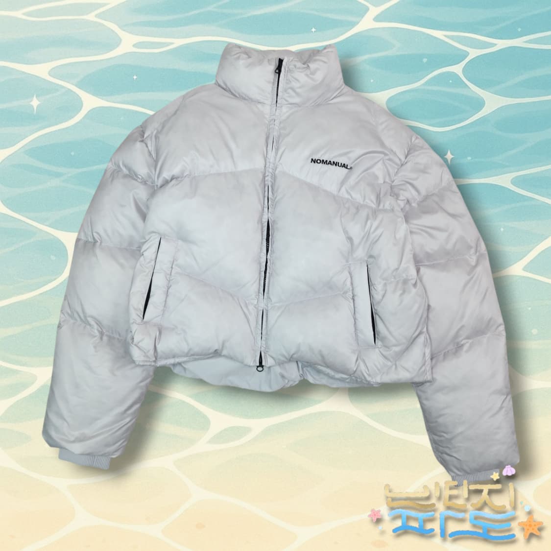 90 노매뉴얼 스카디 덕다운 숏패딩 상품이미지1