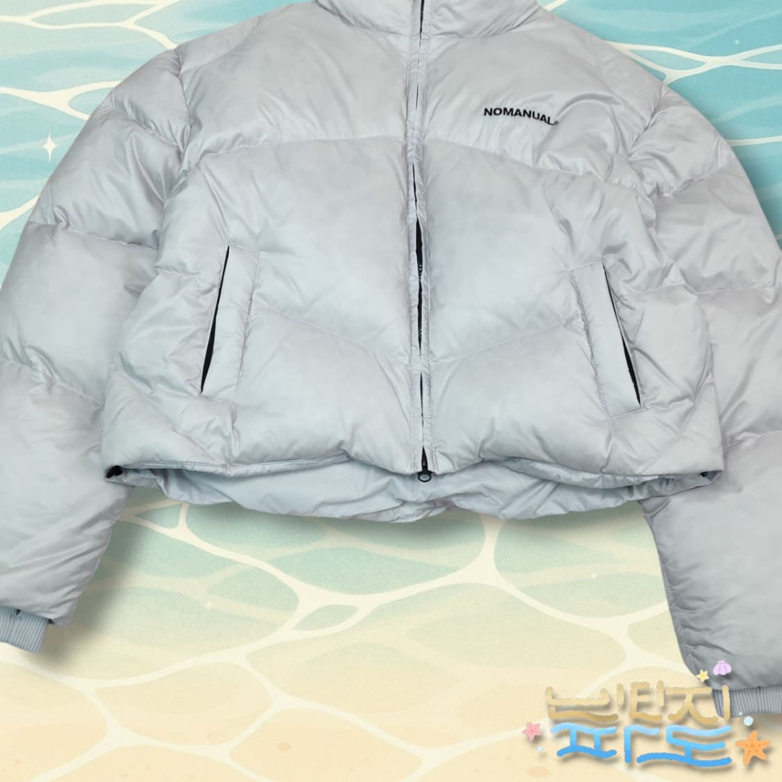 90 노매뉴얼 스카디 덕다운 숏패딩 상품이미지3