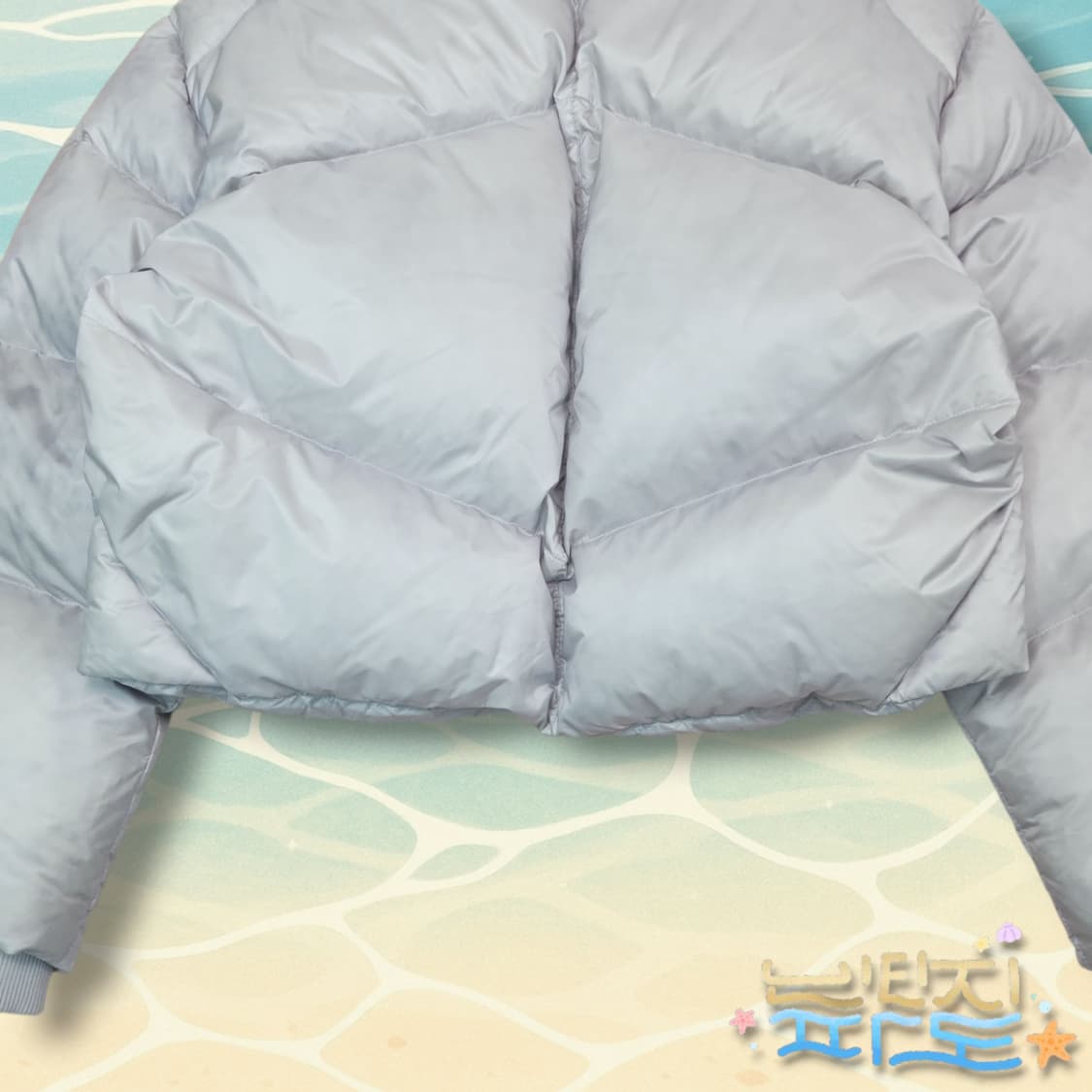 90 노매뉴얼 스카디 덕다운 숏패딩 상품이미지8