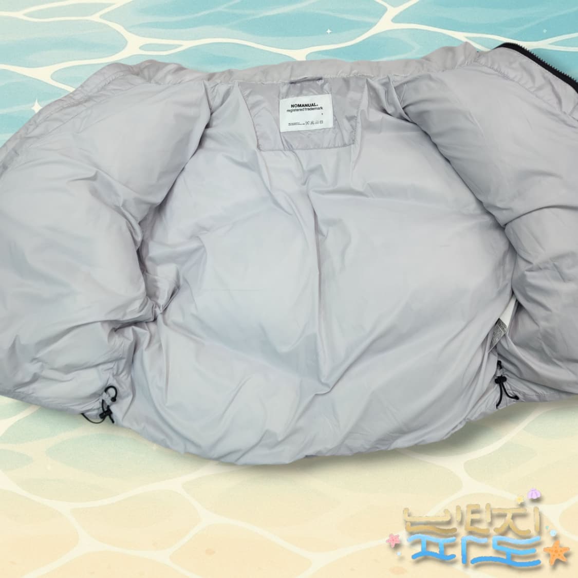 90 노매뉴얼 스카디 덕다운 숏패딩 상품이미지9