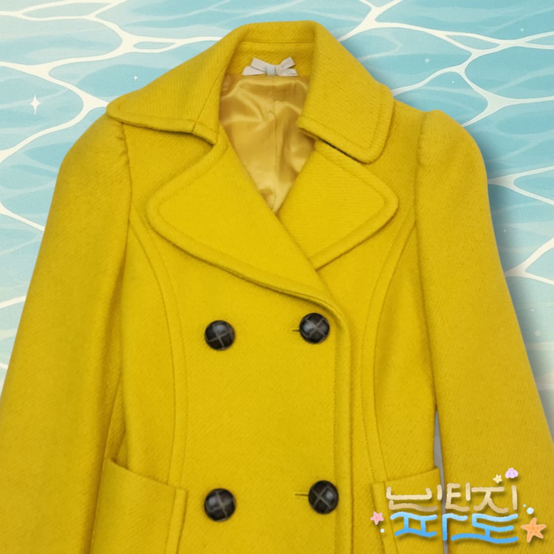 66 오즈세컨 울 더블카라 숏자켓 상품이미지2