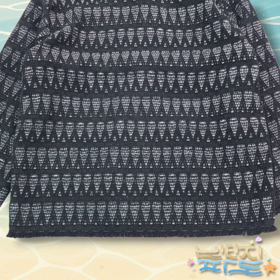 F IRO 오버랜드 블랙 실버 트위드 재킷 상품이미지7