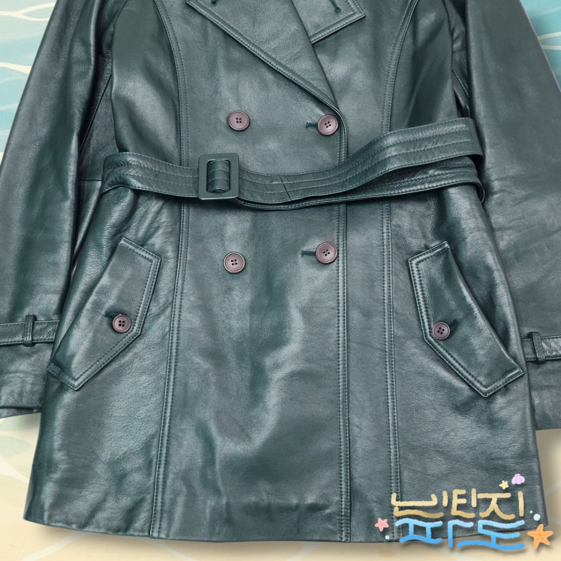 66 ROBO 로보 양가죽 트렌치 코트 상품이미지3