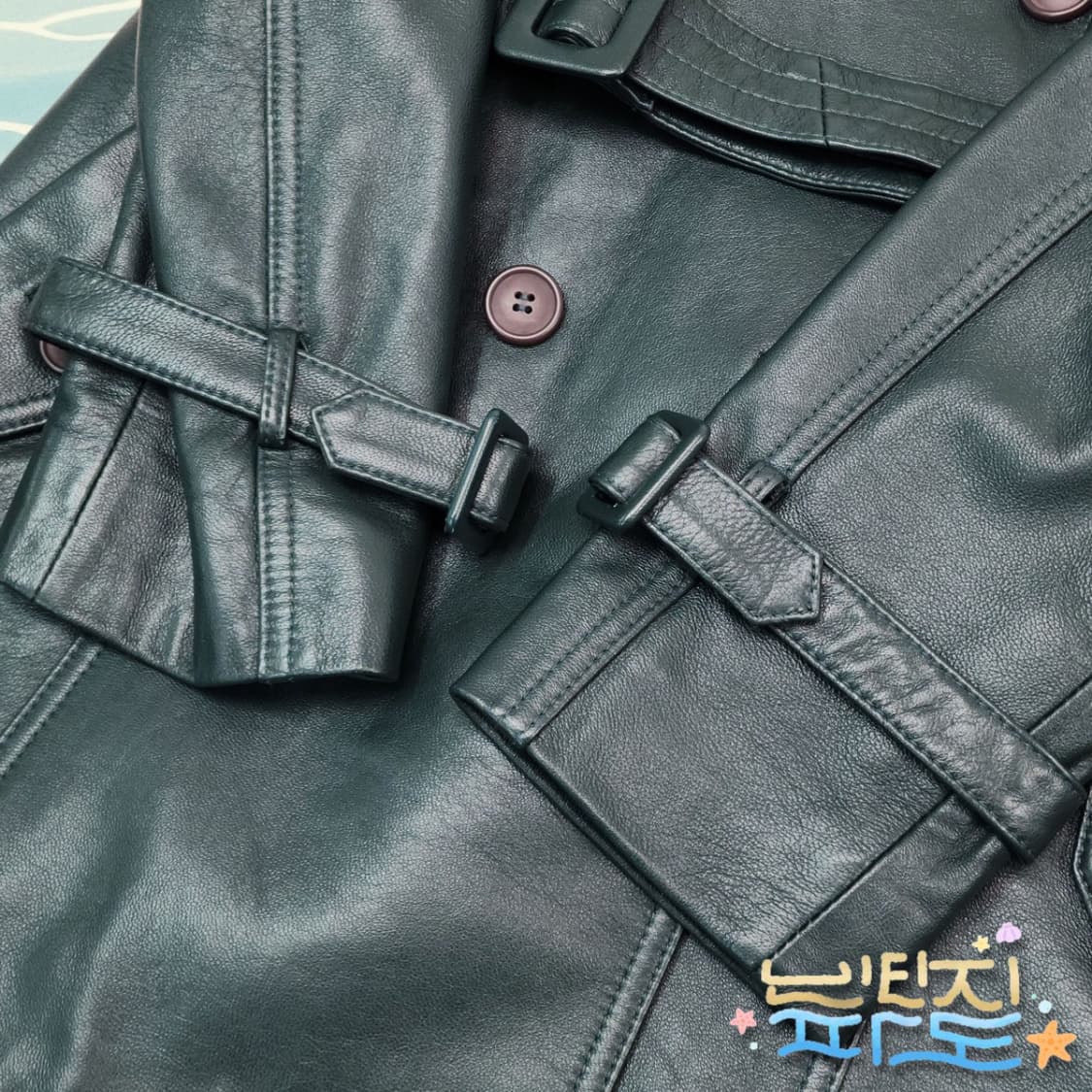 66 ROBO 로보 양가죽 트렌치 코트 상품이미지4