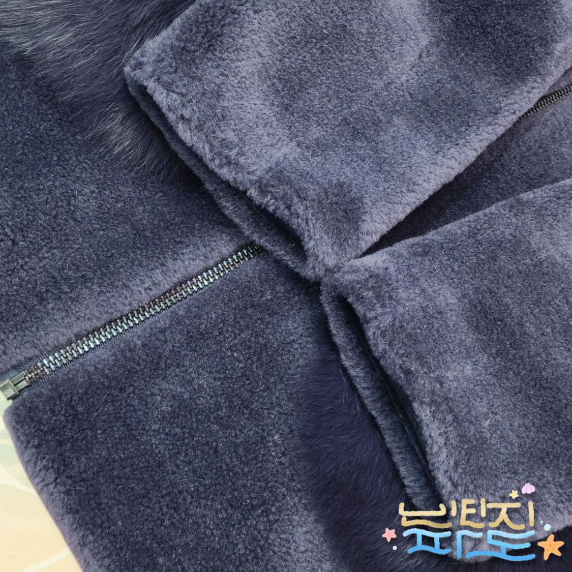 66 A&D 사가퍼 여우 후드 양모자켓 상품이미지4