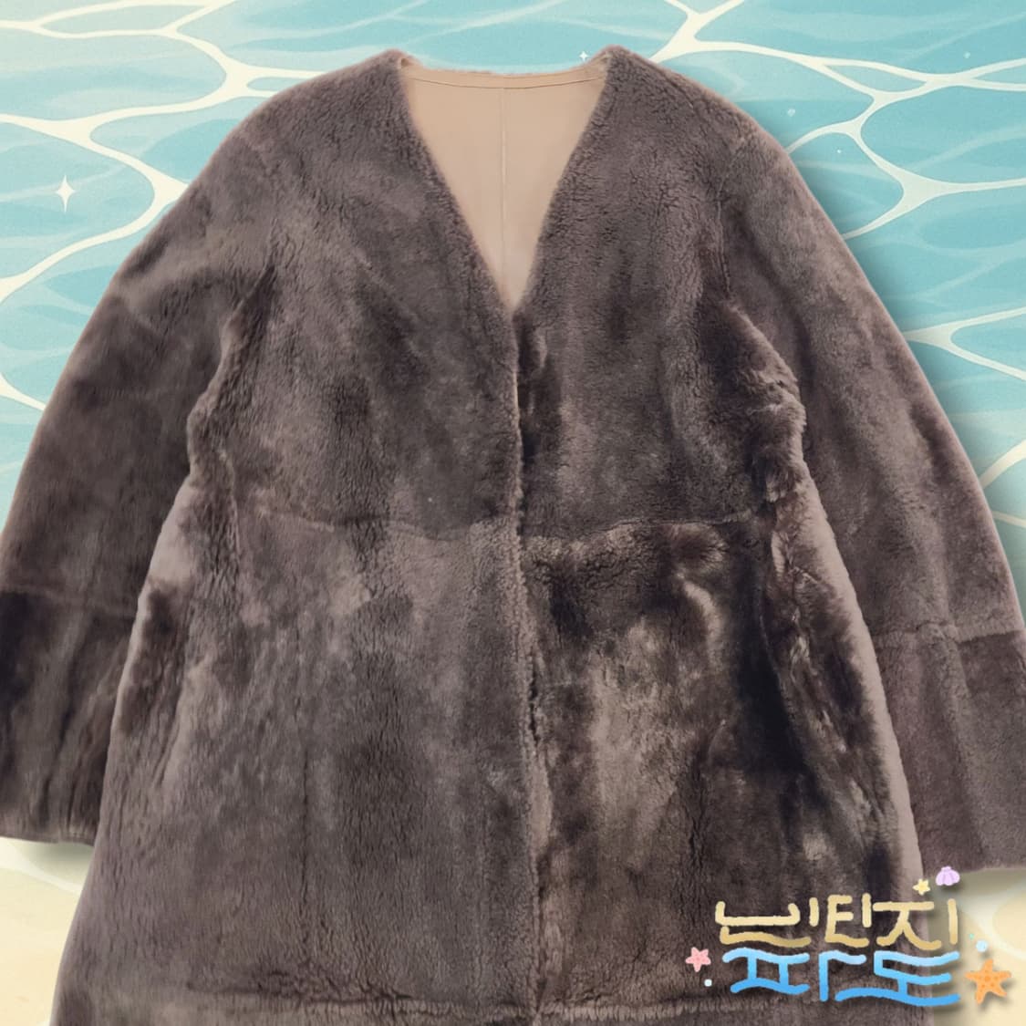 77 ROBO 로보 양가죽 무스탕 양면 코트 상품이미지2