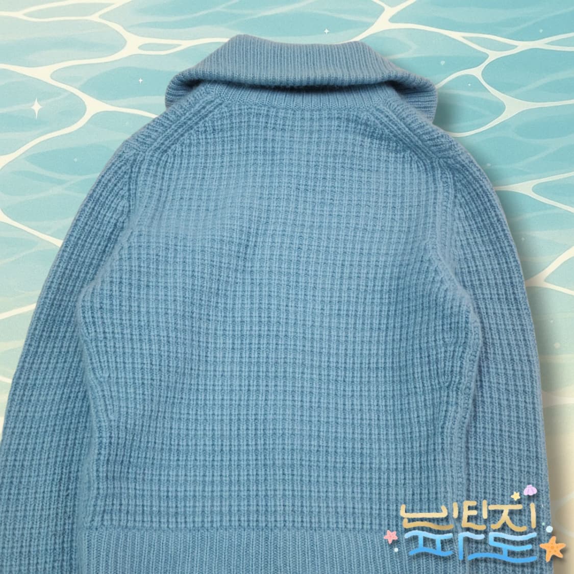 S 앤테일러 캐시미어 풀 집업 카라 스웨터 상품이미지7