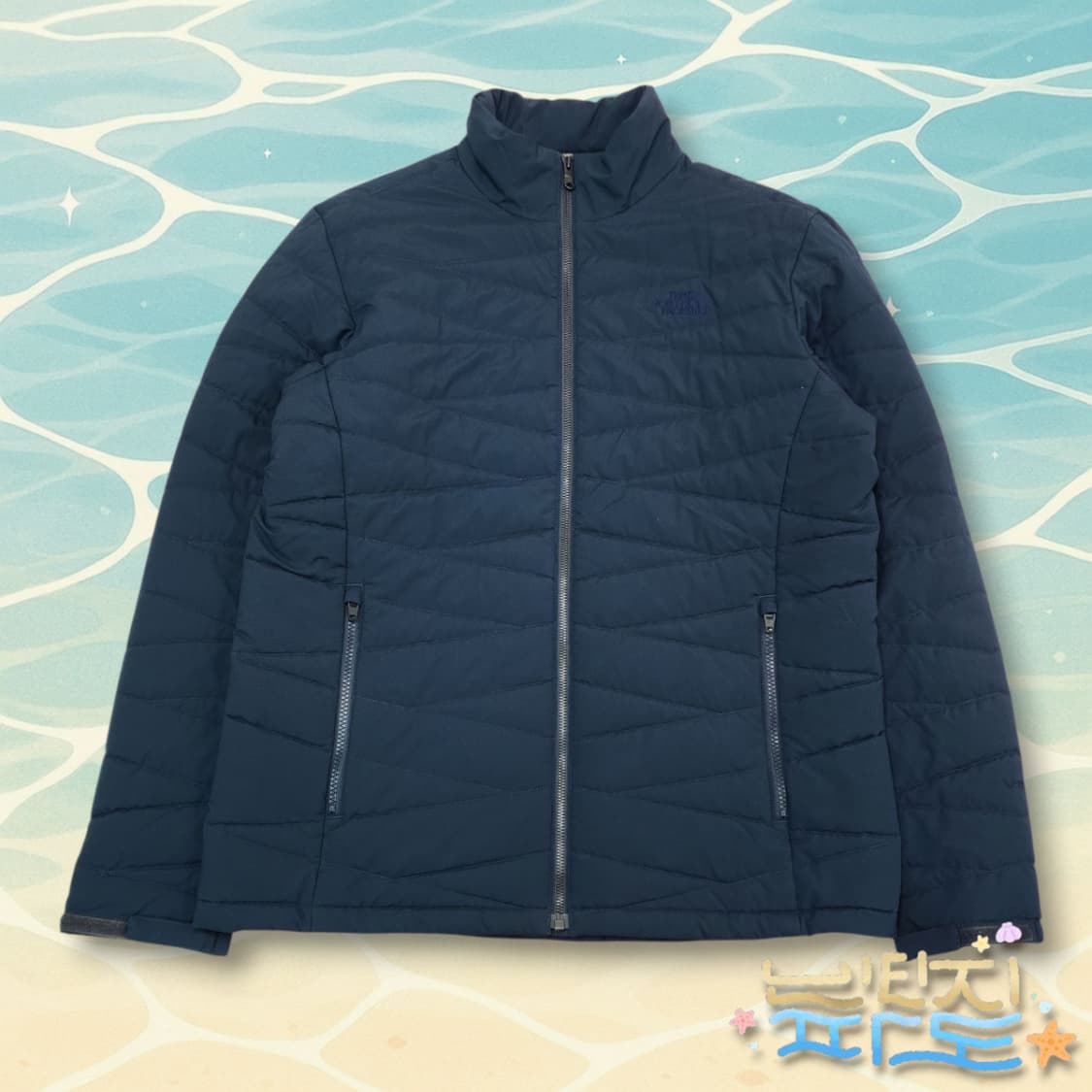 105 노스페이스 딥네이비 브이모션 경량패딩 상품이미지1