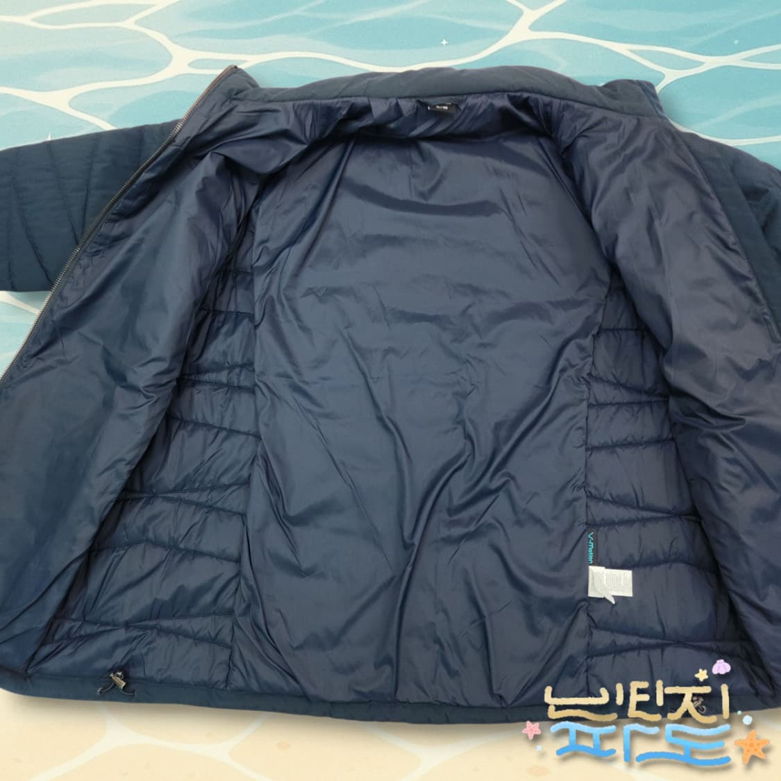 105 노스페이스 딥네이비 브이모션 경량패딩 상품이미지9