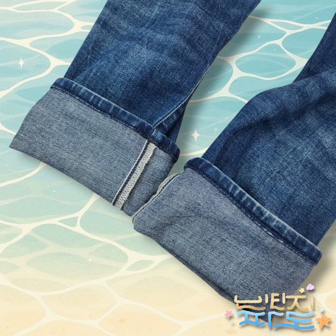 32 로이 로저스 스트레이트 워싱 청바지 상품이미지10