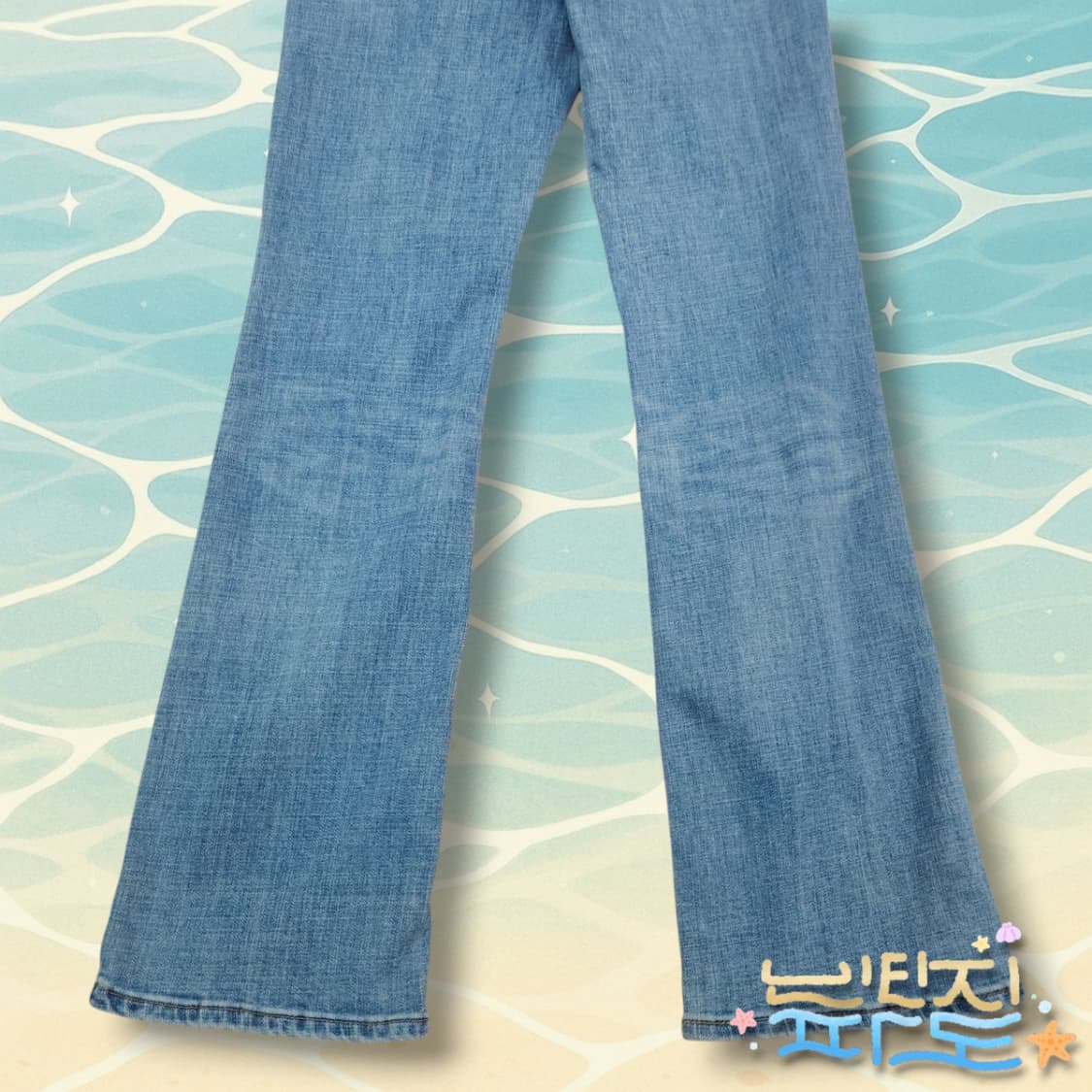 27 새제품 리바이스 315 부츠컷 소프트 연청 데님 팬츠 상품이미지8