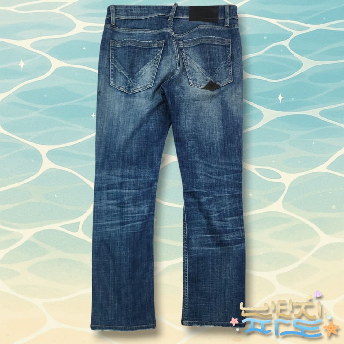 32 로이로저스 데미지 워싱 데님 팬츠 상품이미지7