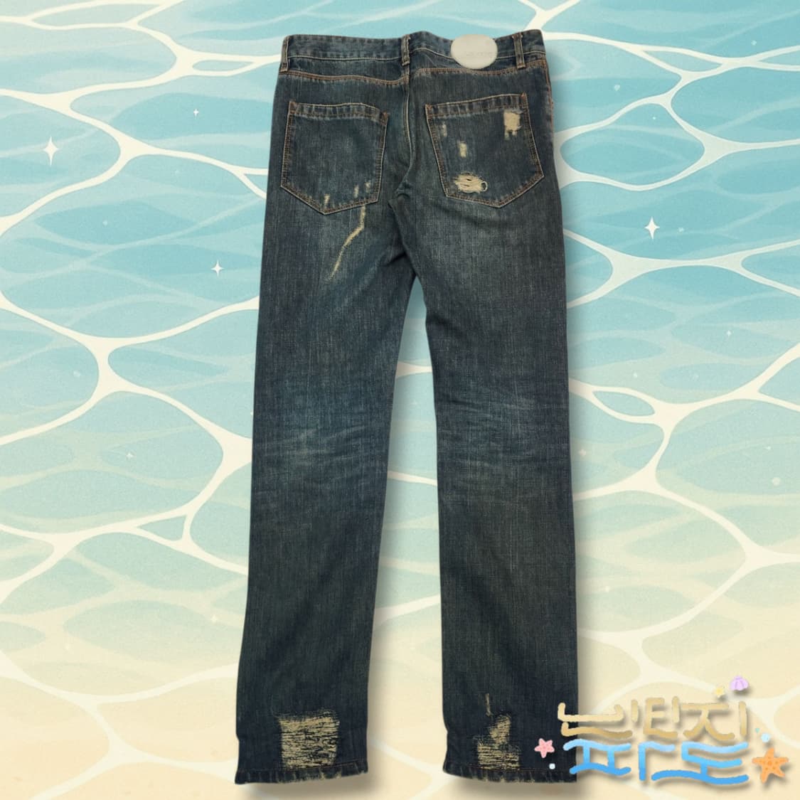 29 RAF by 라프시몬스 워싱 디스 데님 팬츠 상품이미지6