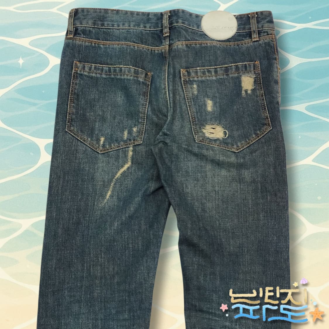 29 RAF by 라프시몬스 워싱 디스 데님 팬츠 상품이미지7