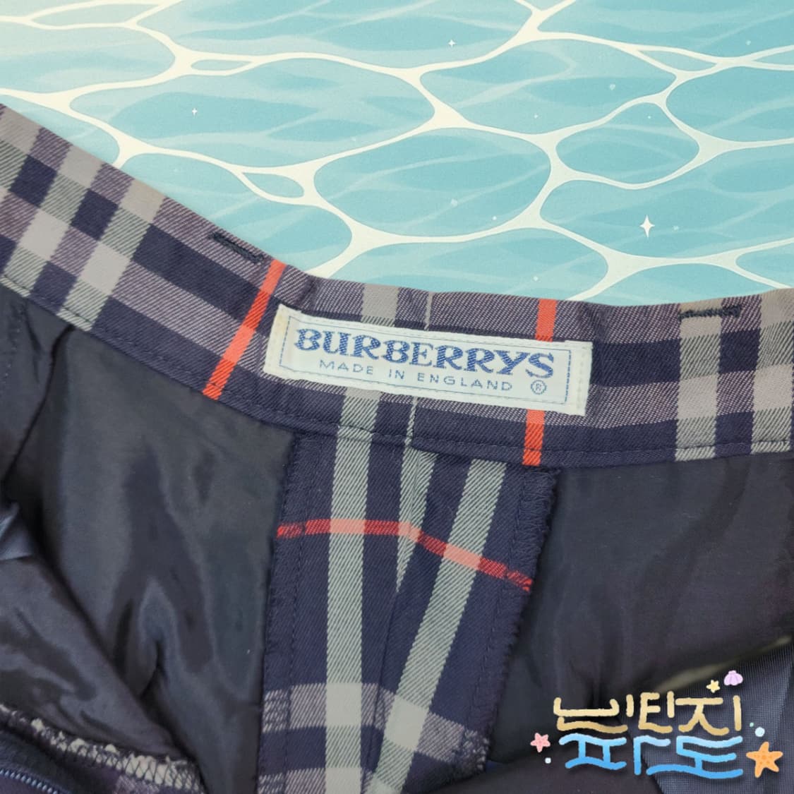27 90S 버버리 노바체크 여성 하프팬츠 상품이미지8