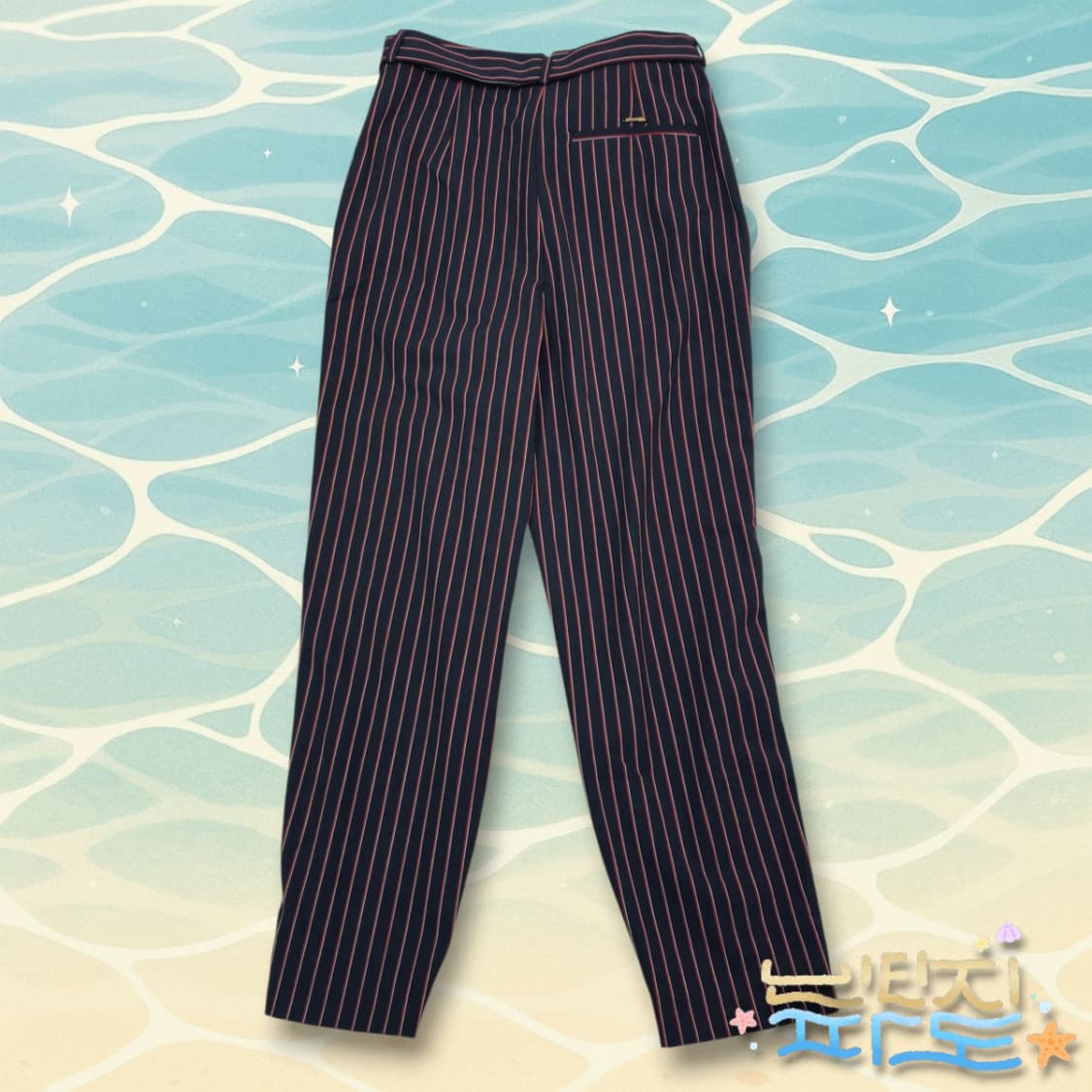 L 테드베이커 스트라이프 벨티드 팬츠 상품이미지4