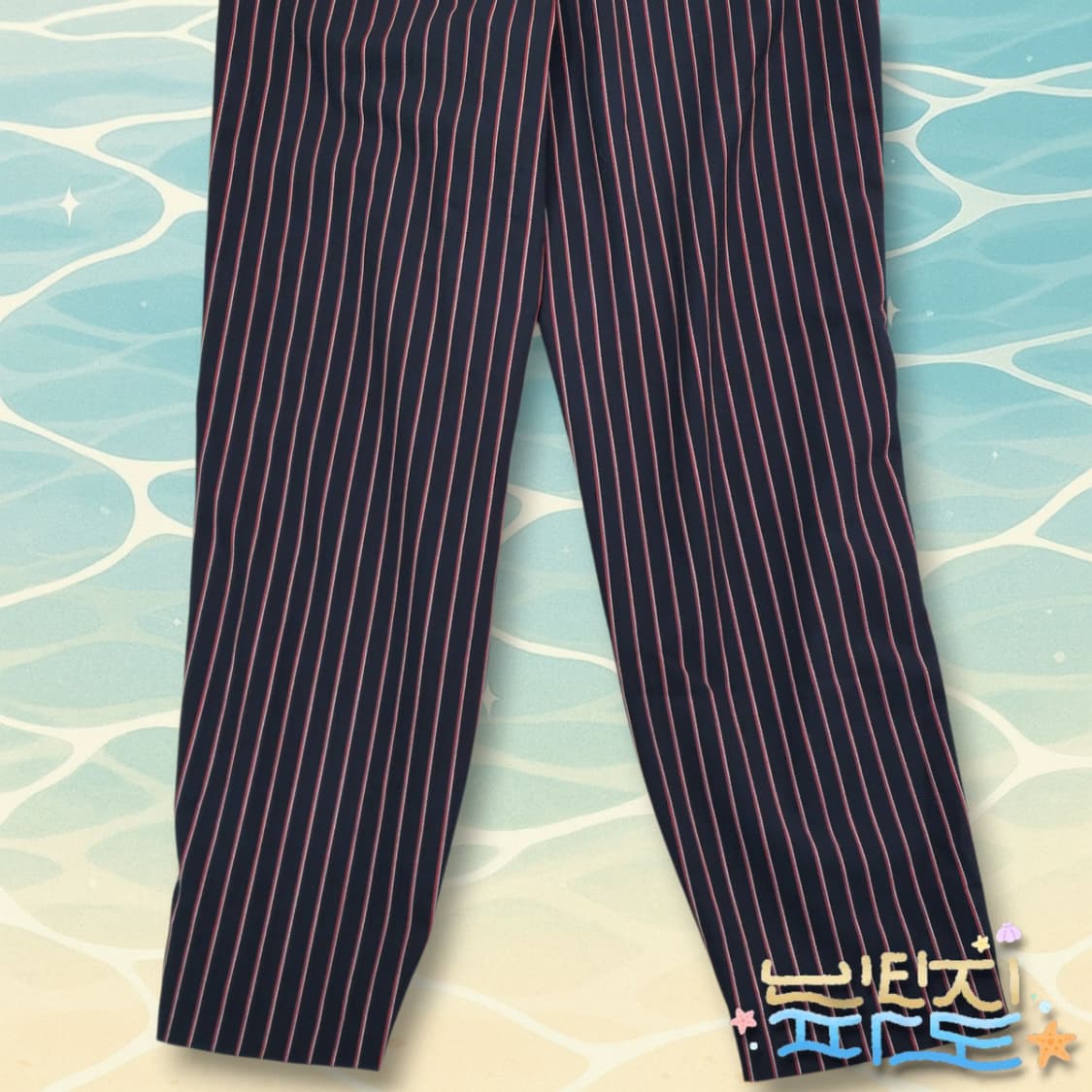 L 테드베이커 스트라이프 벨티드 팬츠 상품이미지6
