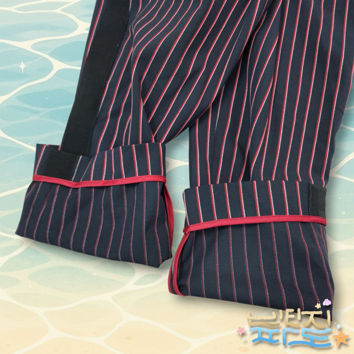 L 테드베이커 스트라이프 벨티드 팬츠 상품이미지9