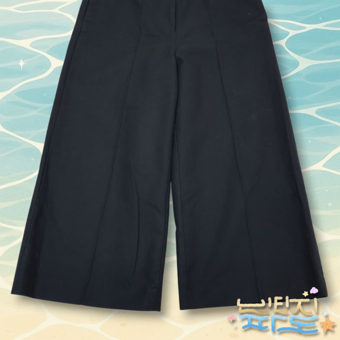 38 빔바이롤라 와이드 7부 팬츠 상품이미지2