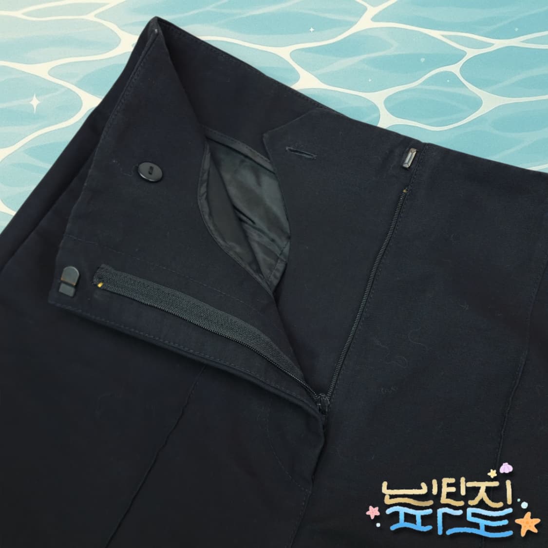 38 빔바이롤라 와이드 7부 팬츠 상품이미지3