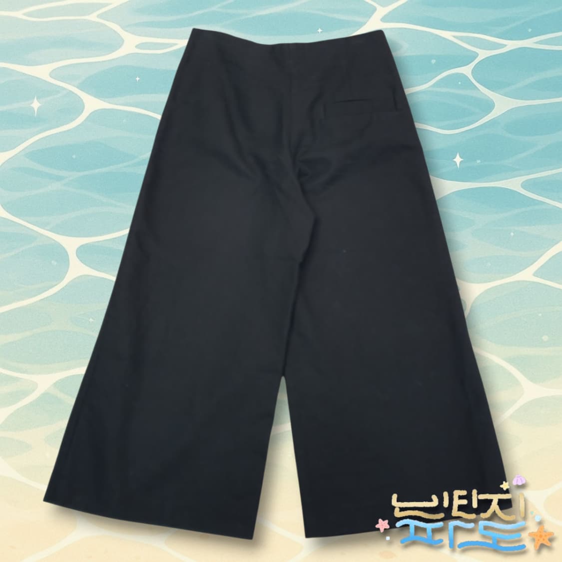 38 빔바이롤라 와이드 7부 팬츠 상품이미지4