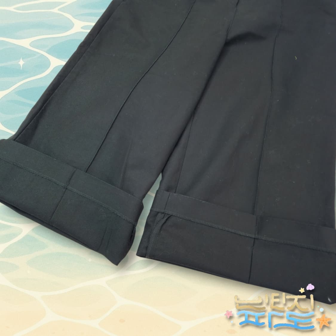 38 빔바이롤라 와이드 7부 팬츠 상품이미지9