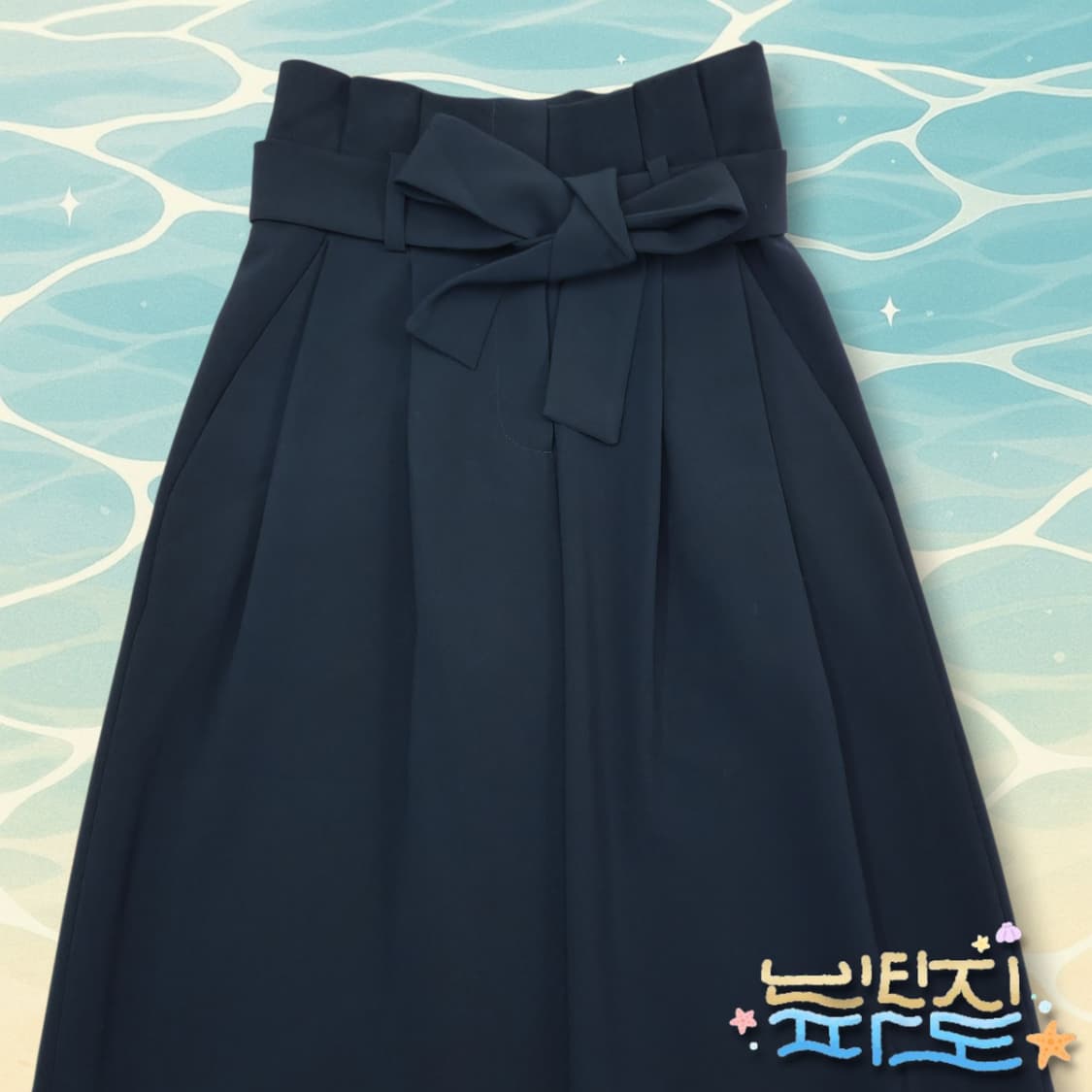 32 COS 코스 플리티드 와이드 리본 벨티트 팬츠 상품이미지2