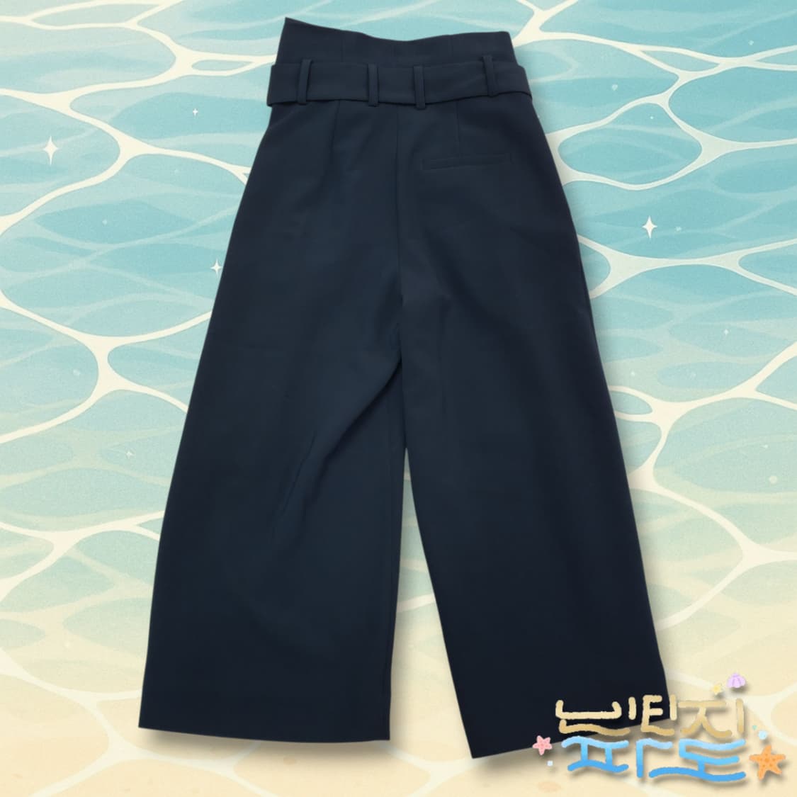 32 COS 코스 플리티드 와이드 리본 벨티트 팬츠 상품이미지5