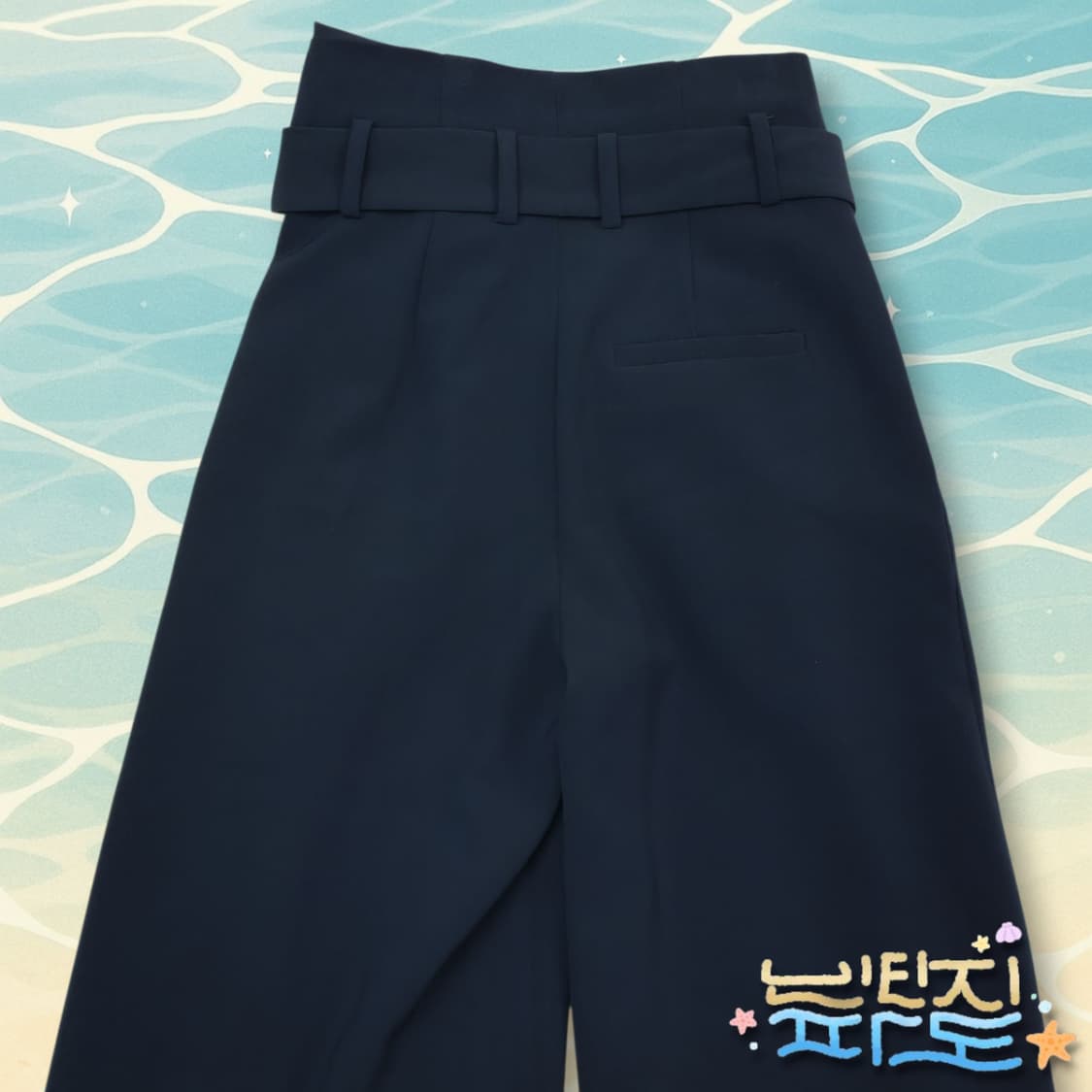 32 COS 코스 플리티드 와이드 리본 벨티트 팬츠 상품이미지6