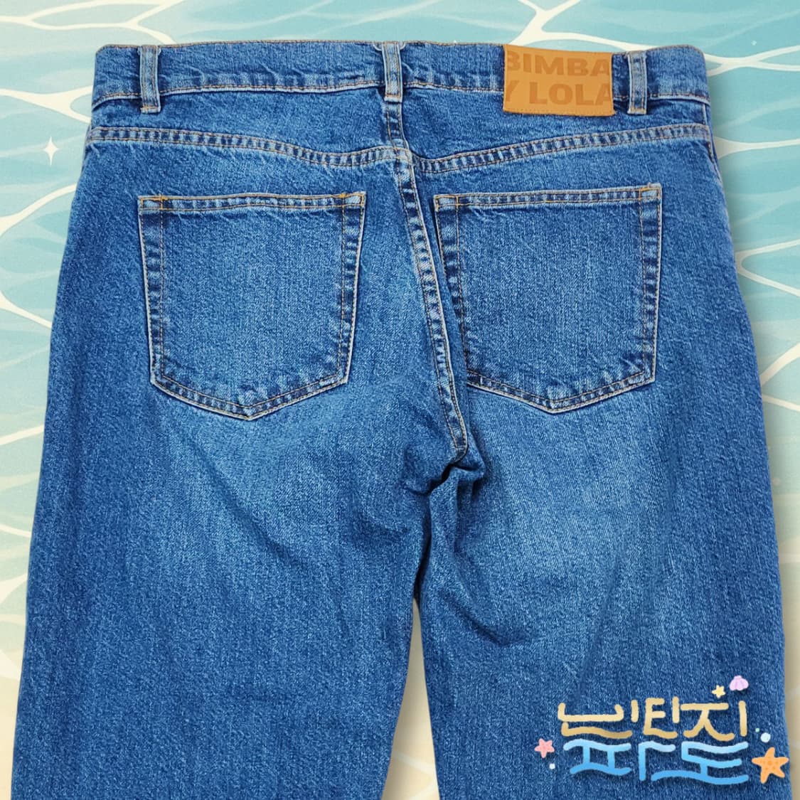 38 18SS 빔바이롤라 스트레이트 데님팬츠 상품이미지6