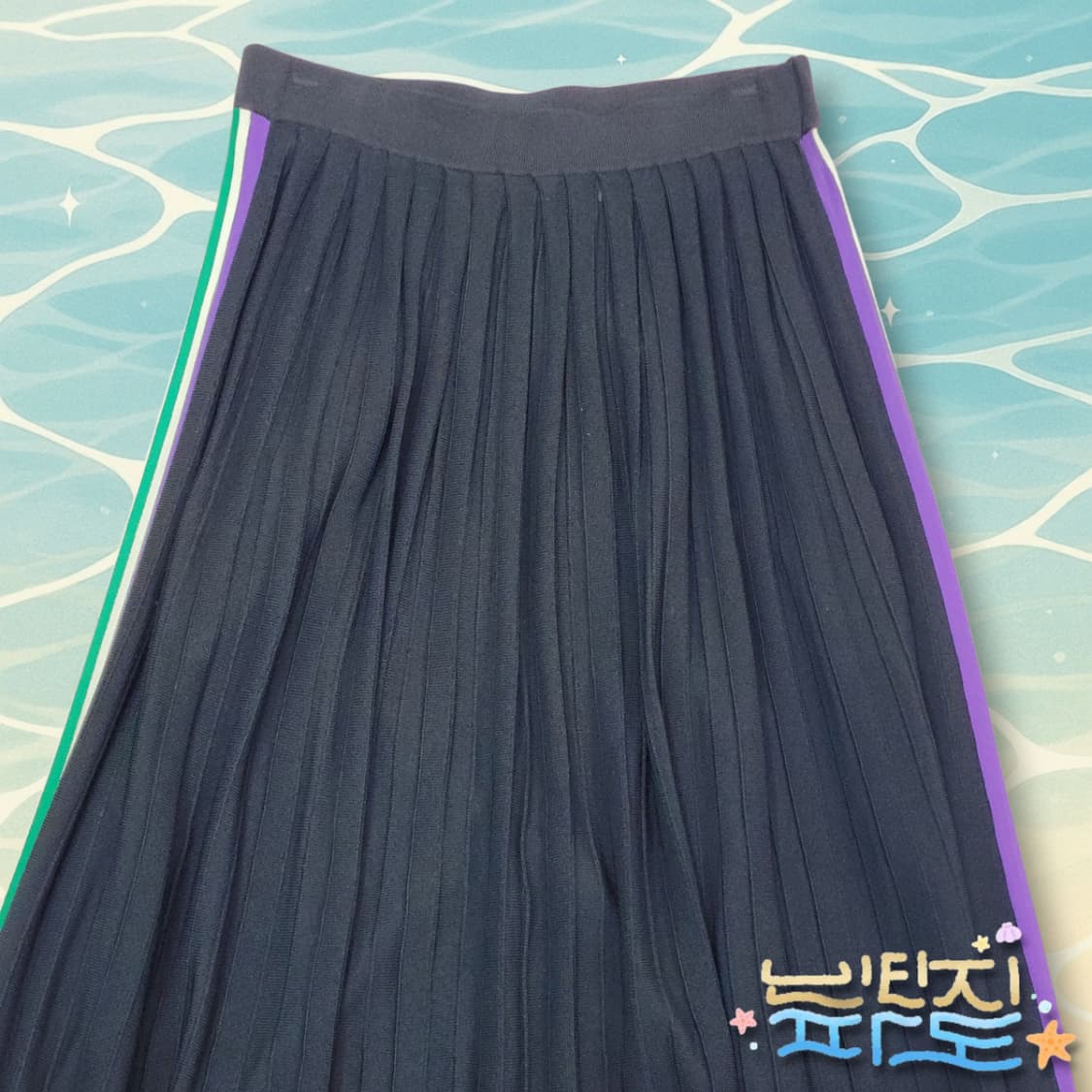 2 sandro 산드로 사이드라인 플리츠 스커트 상품이미지2