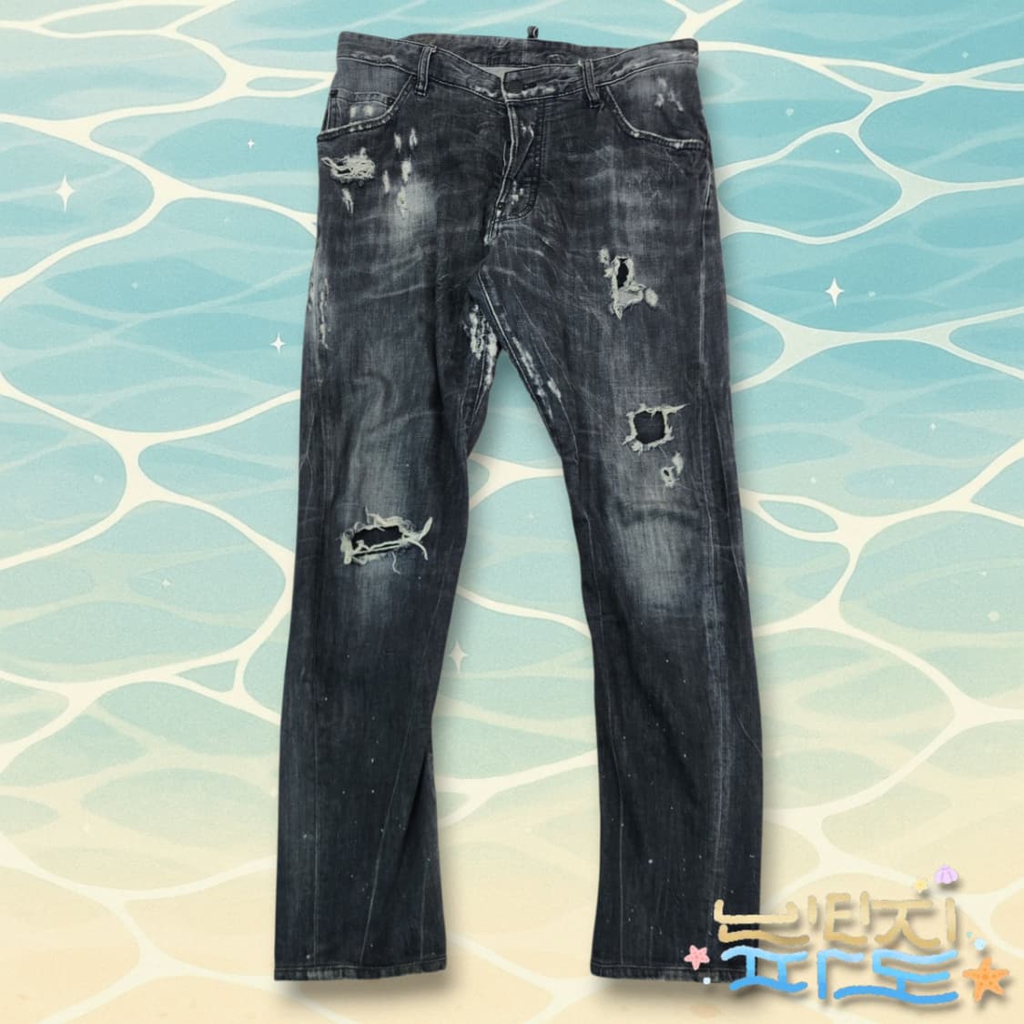 32 디스퀘어드2 클래식 케니 진 디스트로이드 상품이미지1