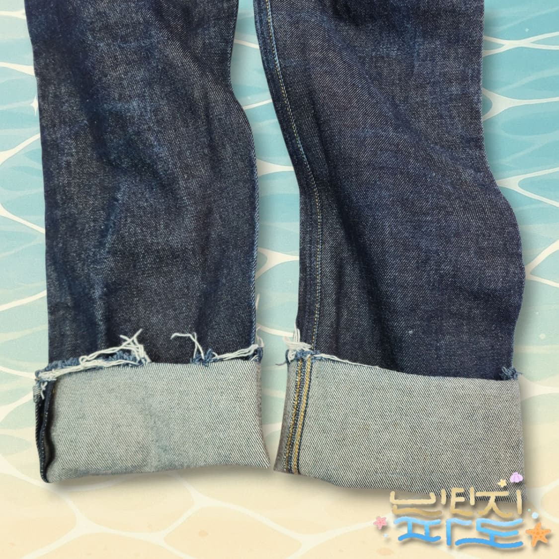 48 아워레가시 퍼스트컷 생지 데님팬츠 상품이미지8