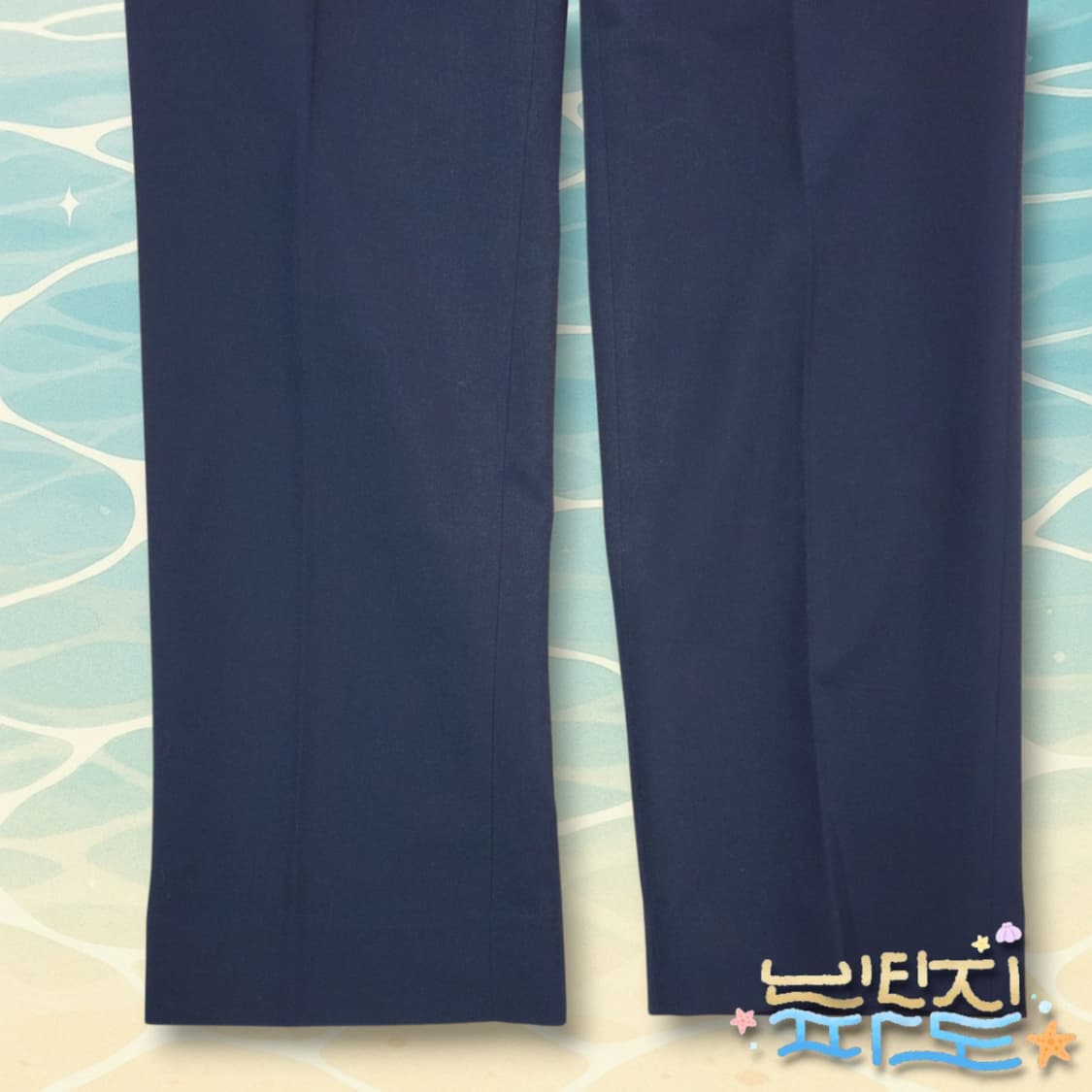 82 새제품 앤드지 네이비 슬랙스 상품이미지3