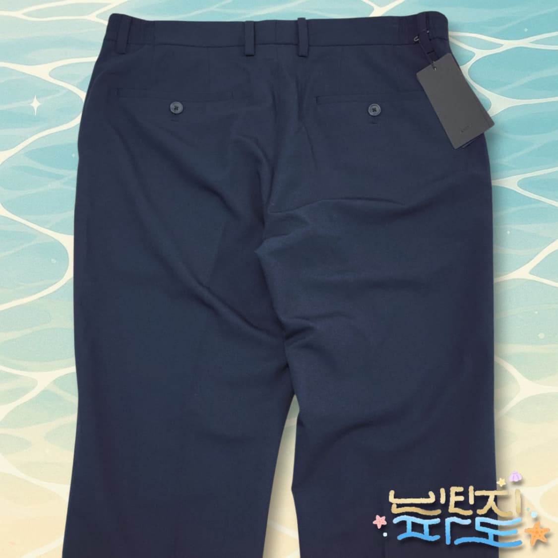 82 새제품 앤드지 네이비 슬랙스 상품이미지6
